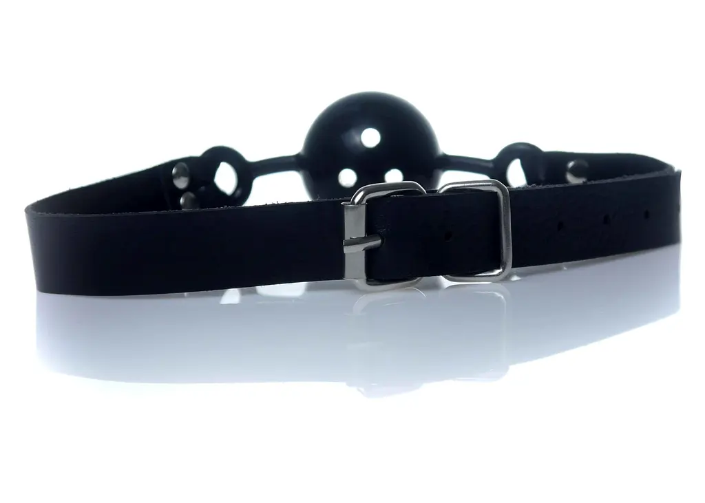 Кляп Fetish B - Series Ball Gag, 4.2 см (черный) - фото 3
