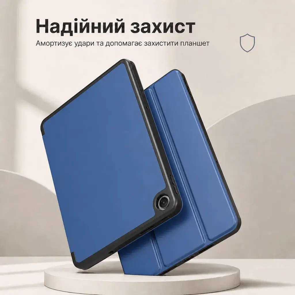 Чохол до планшета BeCover Flexible TPU Matte Xiaomi Redmi Pad 2 SE 9.7" (2026) Deep Blue (716151) - фото 3