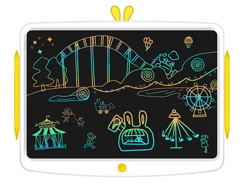 Планшет для малювання Wicue Board 16 LCD White/Yellow (WNB416W) - фото 2