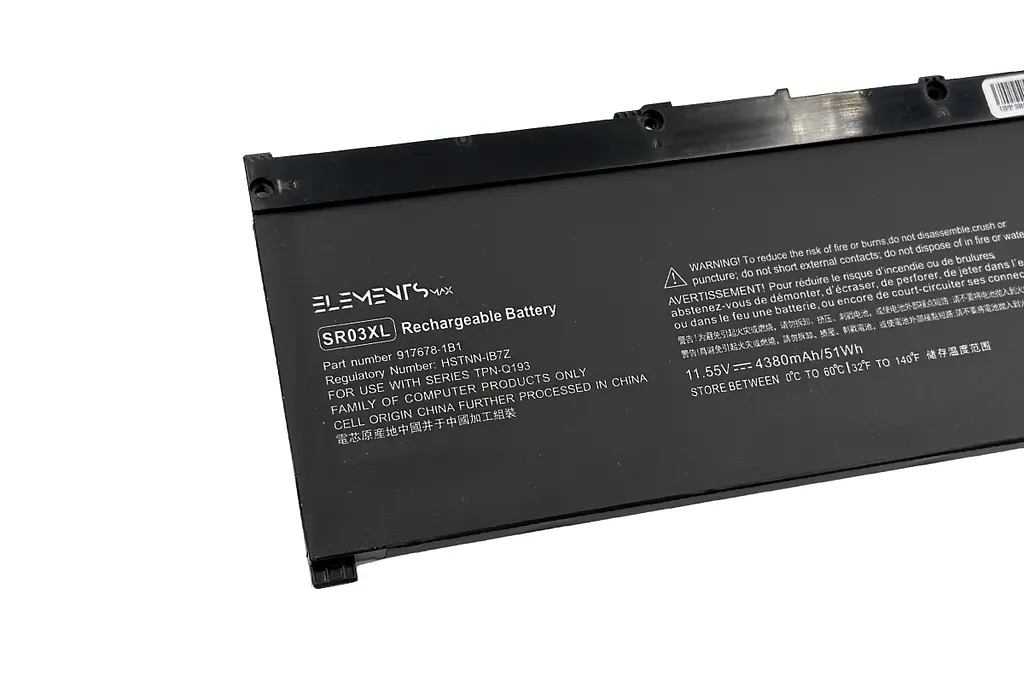 Акумулятор для HP Pavilion Gaming 15-CX 17-CD 17-BW ENVY X360 15-CP x360 15-CN OMEN 15-DC 11.55V 4380 mAh (SR03-3S1P-4400) - фото 2