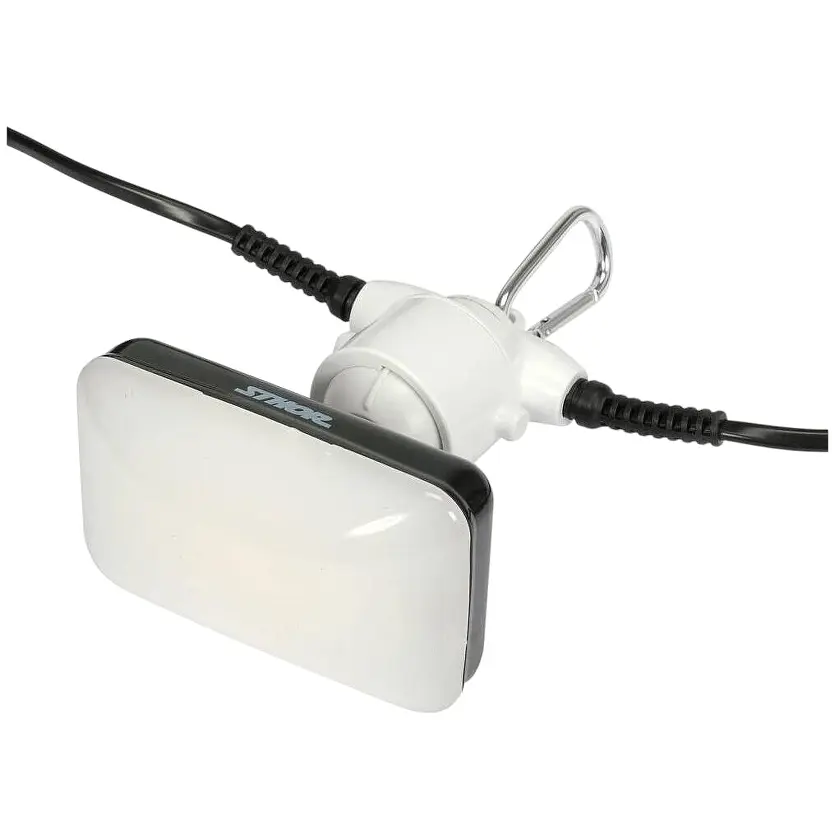 Прожекторы Sthor COB LED 5 шт. с крючками 230V по 9 Вт 900 Lm 105x65 мм 15.4 м черно-белые (82863) - фото 3