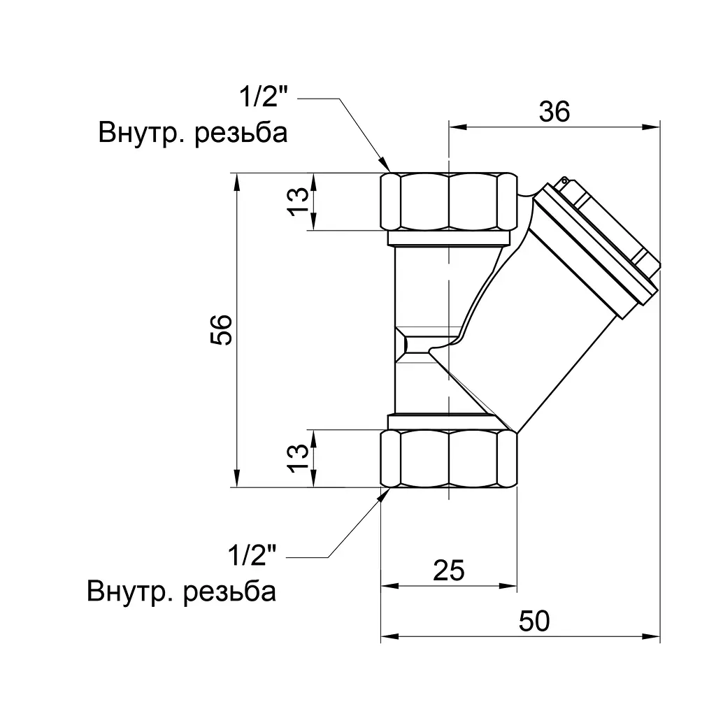 Фільтр SD Plus 1/2" SD124W15 - фото 2