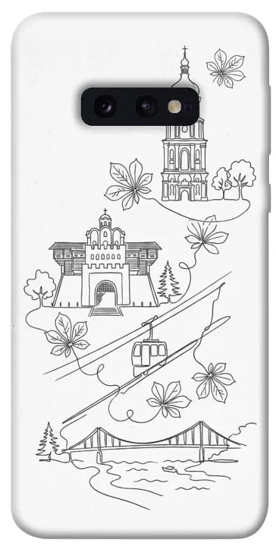 TPU чохол Demsky Kyiv spirit для Samsung Galaxy S10e