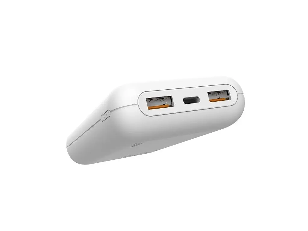 Зовнішній акумулятор - портативна батарея - зарядний Silicon Power QS58 20000mAh білий - фото 4