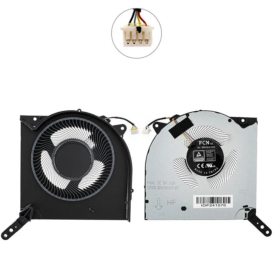 Вентилятор для ноутбука Lenovo Lenovo Legion 7-16ITHg6 Type 82K6 5V CPU fan