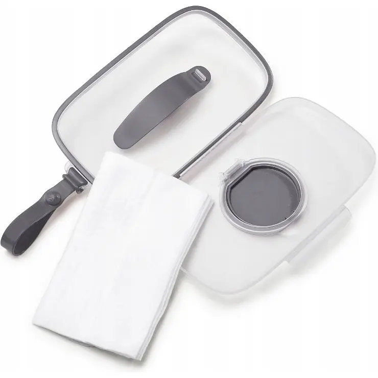 Контейнер для влажных салфеток Skip Hop Fresh Seal серый (234151) - фото 2