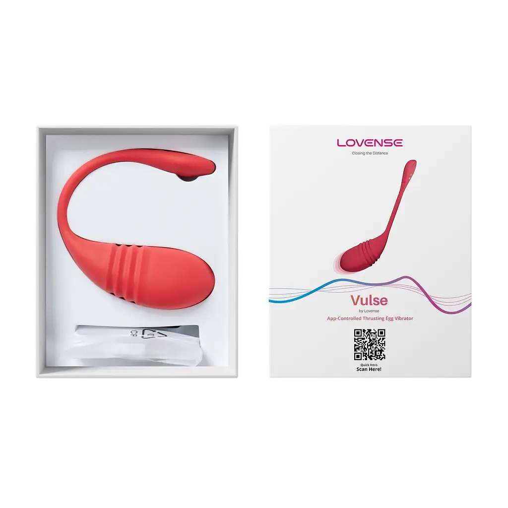 Смарт-віброяйце з пульсацією Lovense Vulse (Thrusting Egg Vibrator), імітація фрикцій - фото 7