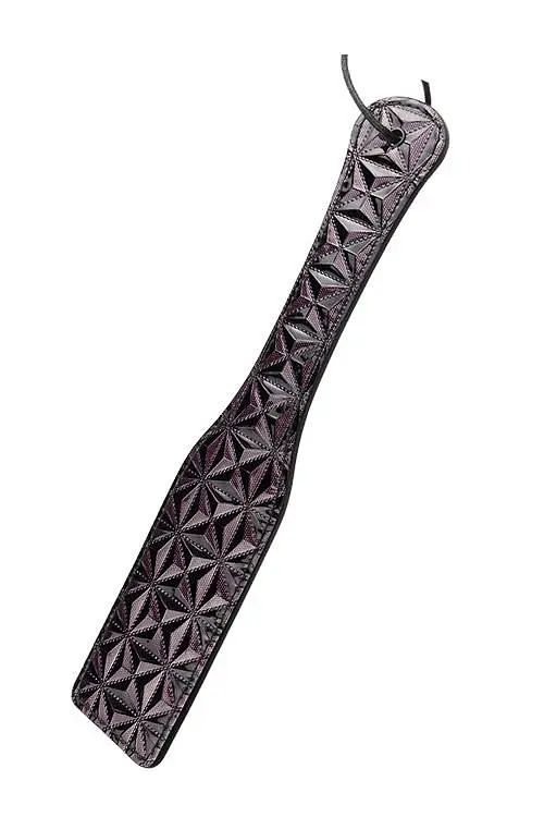 Шлепалка Dreamtoys Blaze Luxury Fetish Paddle 32 см фиолетовый - фото 3