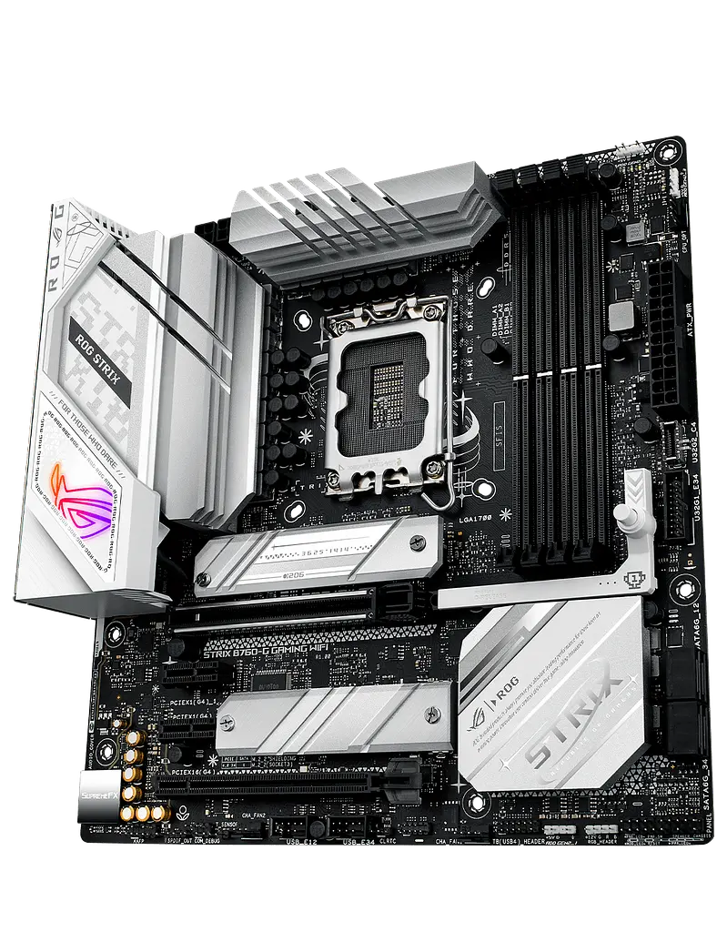 Материнська плата Asus B760-G ROG Strix Gaming Wi-Fi LGA 1700 (ROG STRIX B760-G GAMING WIFI) - фото 1