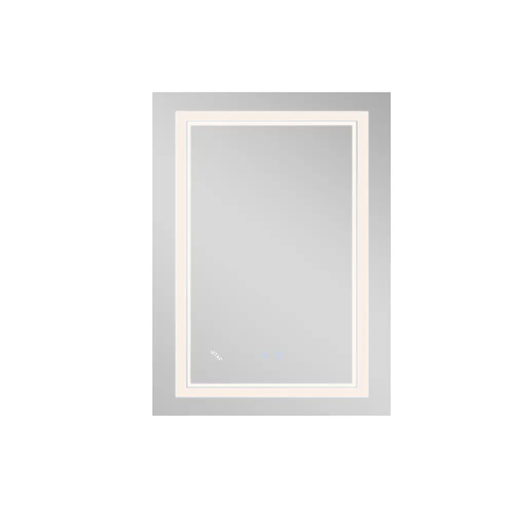 Дзеркало Qtap Cardinal 600x800 з LED-підсвічуванням Touch, з антизапотіванням, з димером температури кольору (3000-6500K) Reverse QT0478C6080 - фото 6