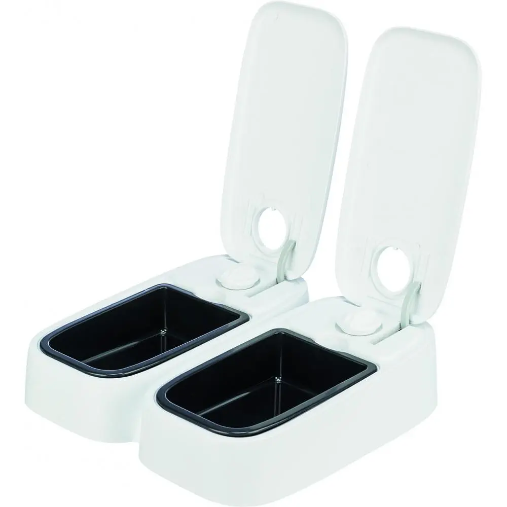 Автоматическая кормушка Trixie TX2 2 x 300 мл / 27 см x 7 см x 24 см (черная) - фото 5