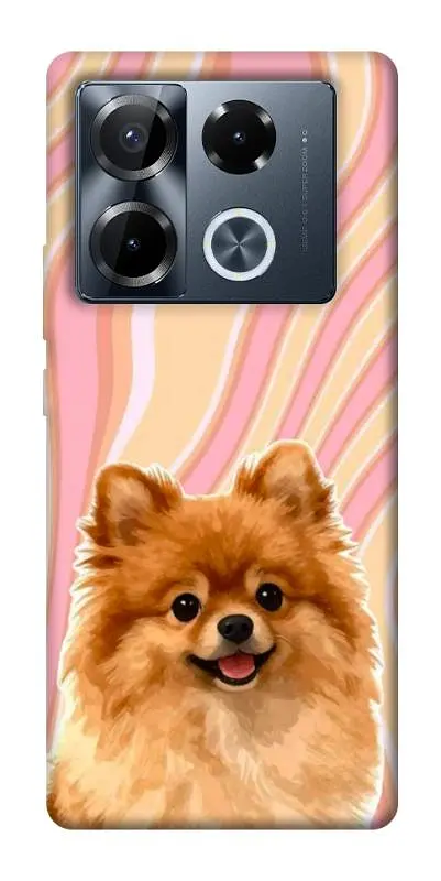 TPU чохол Demsky Pastel spitz для Infinix Note 40 Pro 4G