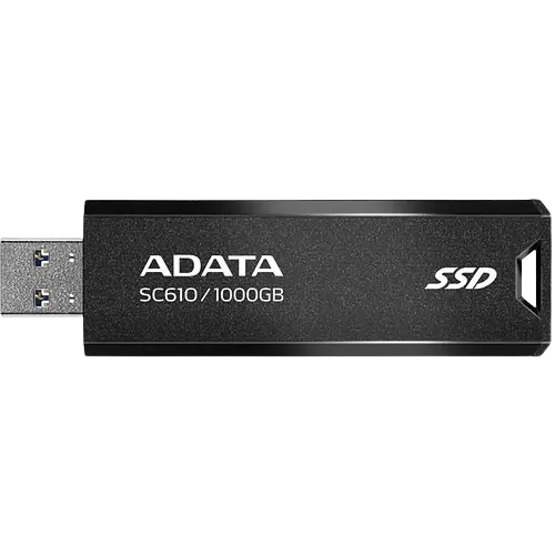 Зовнішній SSD M.2 накопичувач ADATA SD610 1TB (SC610-1000G-CBK/RD) - фото 2