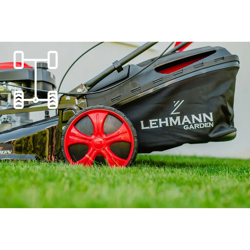 Газонокосарка бензинова Lehmann Bugle 53 см 60 л - фото 4