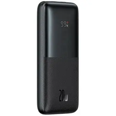 Внешний аккумулятор Baseus Bipow Pro 10000mAh 20w с дисплеем (PPBD040201) черный - фото 2
