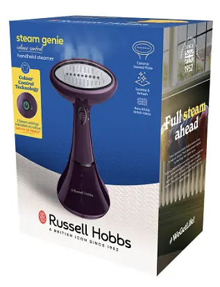 Відпарювач Russell Hobbs Steam Genie Colour Control 27410-56 teh0026513 - фото 8