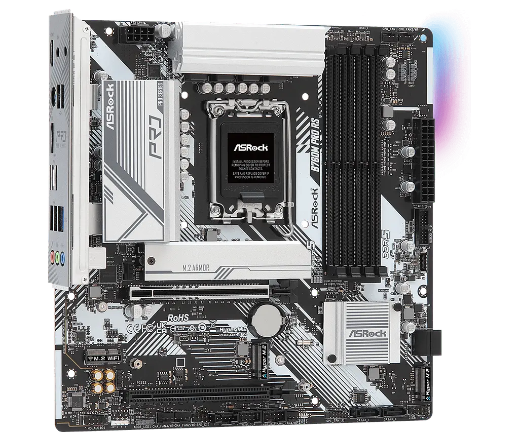 Материнська плата ASRock B760M Pro RS LGA 1700 (B760M Pro RS) - фото 4