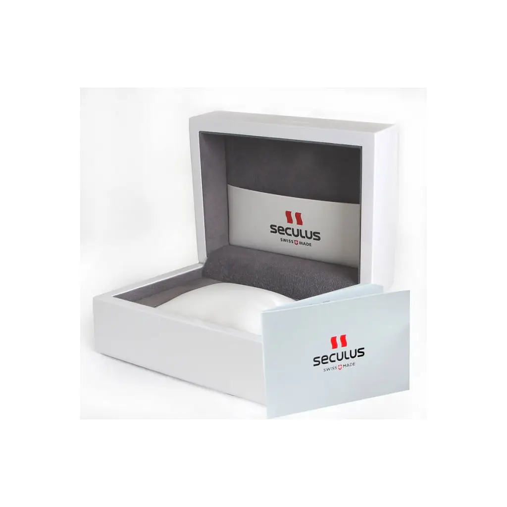 Наручний годинник Seculus 1644.2.763 ss case, white mop dial, ss bracelet - фото 2