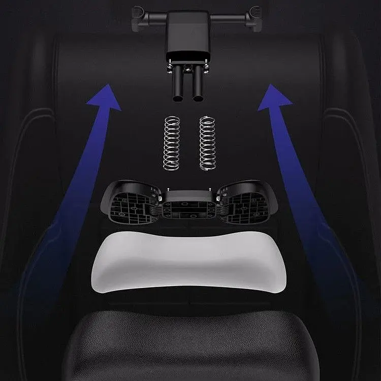 Подушка на підголовник Baseus First Class Car Headrest / Пінополіуретан екошкіра / Чорна 1 шт (CRTZ01-01) - фото 8