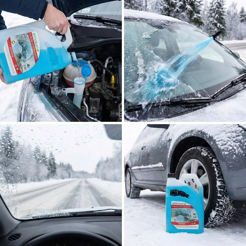 Омивач скла зимовий BIOclean Морський Бриз -22 °C 4 літри з лійкою - фото 2