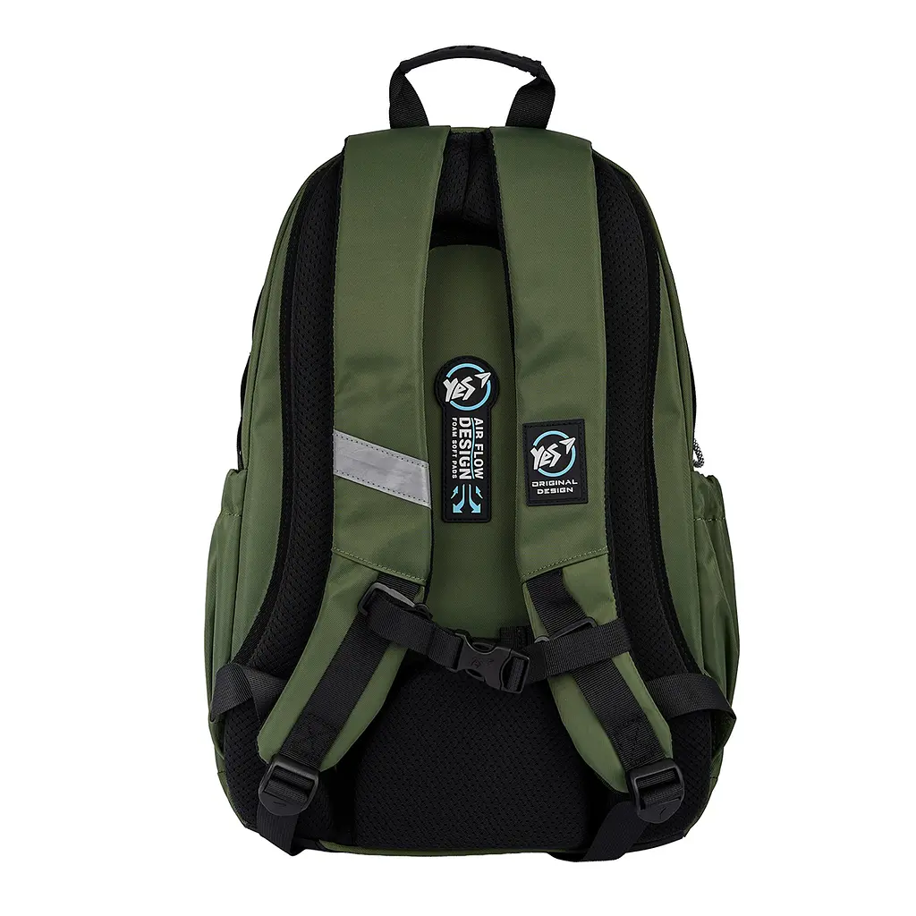 Рюкзак шкільний YES TS-47 Urban Style 45,5х31,5х15,5 см Хакі (559919) - фото 3