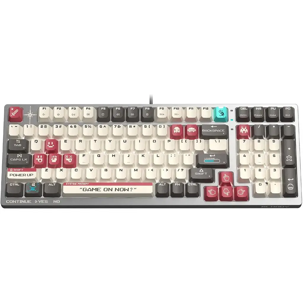 Клавиатура Bloody S98 Pixels Red [138846] - фото 5