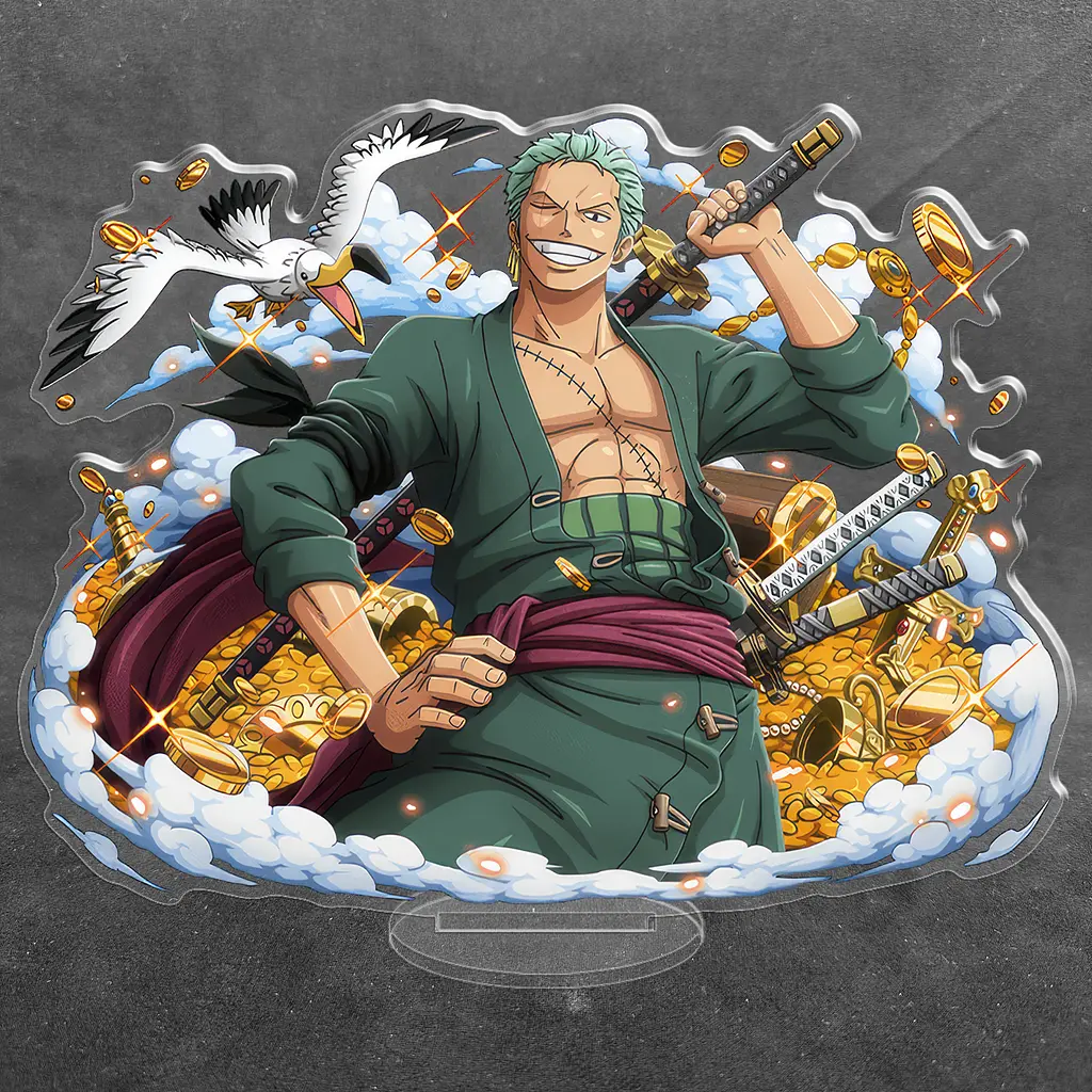 Акрилова колекційна фігурка Аніме: One Piece Ван Піс Ророноа Зоро (2) 15 см