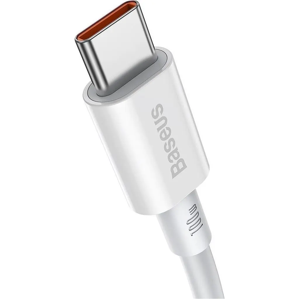 Кабель Baseus Superior Series Fast Charging USB-С to USB-С 100W 2m White (CATYS-C02) [151856] - фото 2