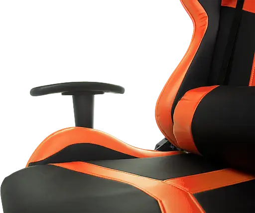 Геймерское кресло GT Racer черное с оранжевым (X-2527 Black/Orange) - фото 9