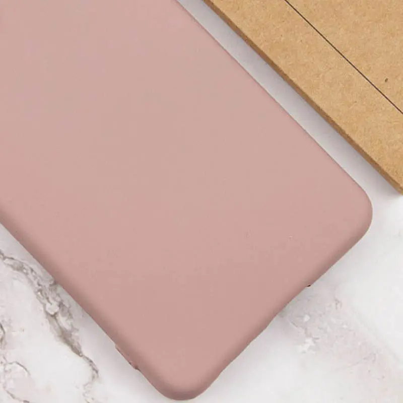 Чохол Lakshmi Silicone Cover Full Camera (AAA) для Tecno Spark 8C Рожевий / Pink Sand - фото 3