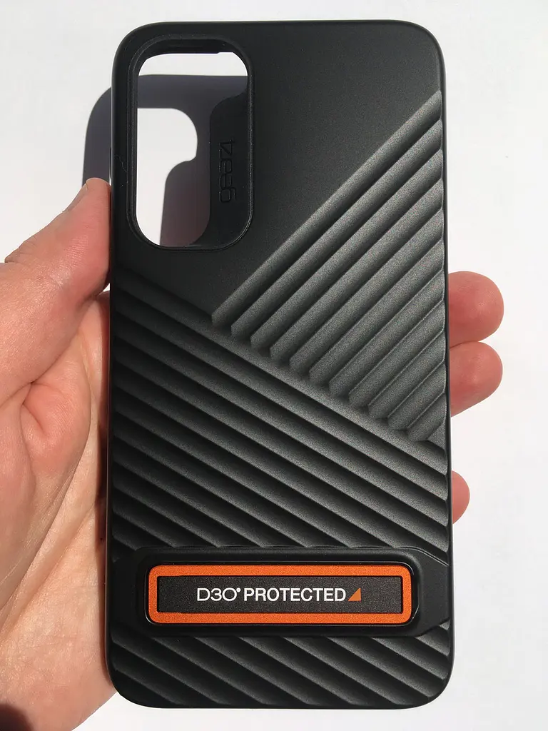 Чохол ZAGG Gear4 Battersea D3O для Samsung Galaxy S23 Plus (S916) Black протиударний з підставкою - фото 8