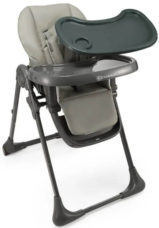 Стульчик для кормления Kinderkraft Tummie Grey 2 в 1 (5902533925049) - фото 5