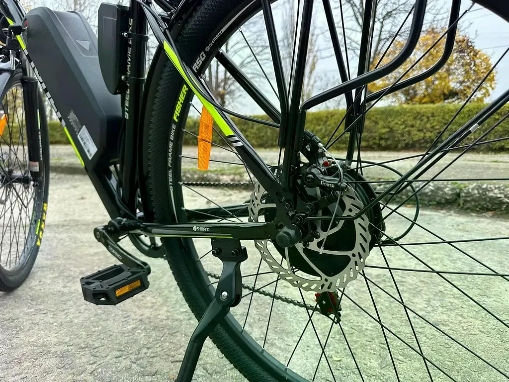 Электровелосипед Corso Fisher 29 дюймов (600W 48V 20Ah) Shimano 7 скоростей Черный - фото 12