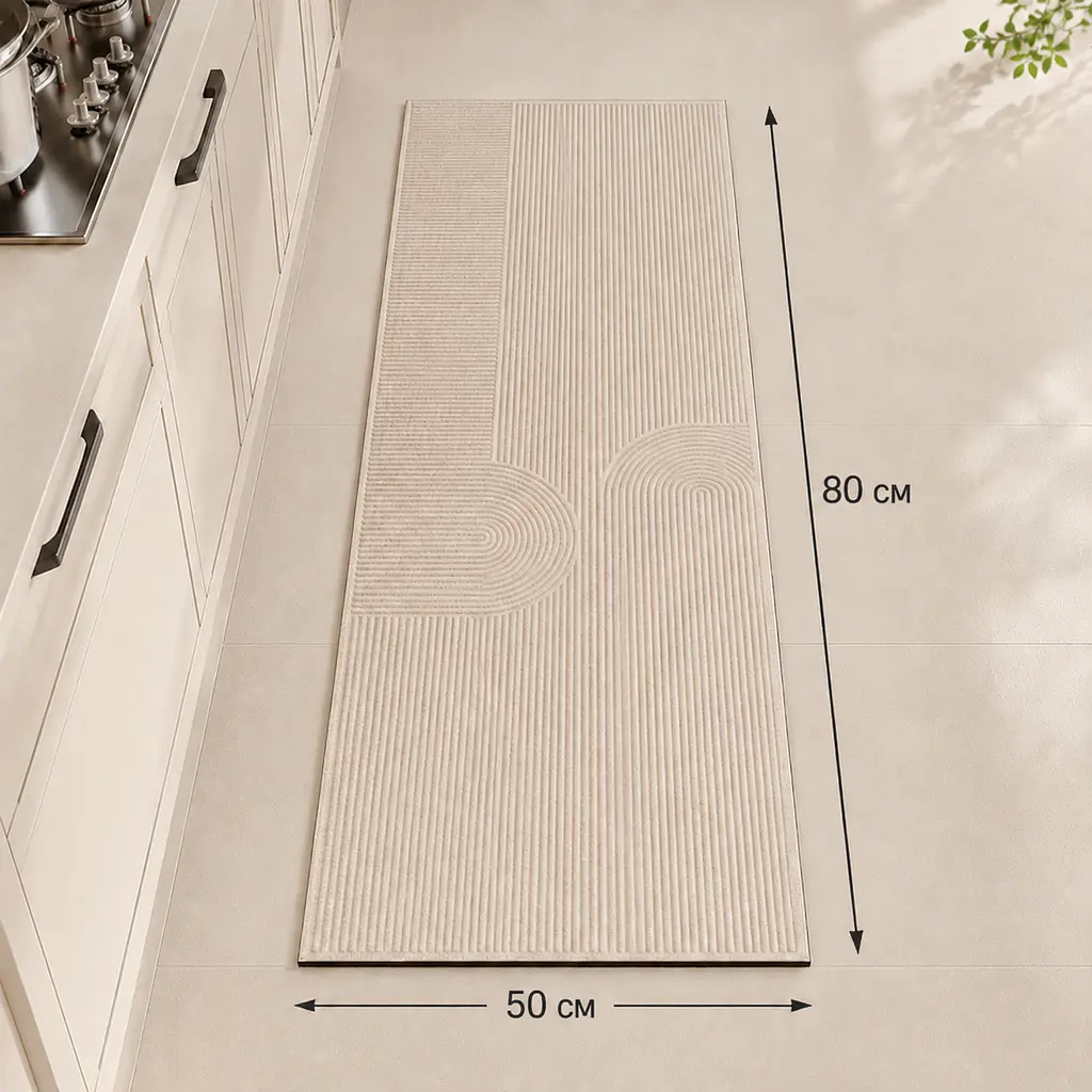 Кухонний килимок Solve антиковзкий 50 x 80 см (KT9000244) - фото 3