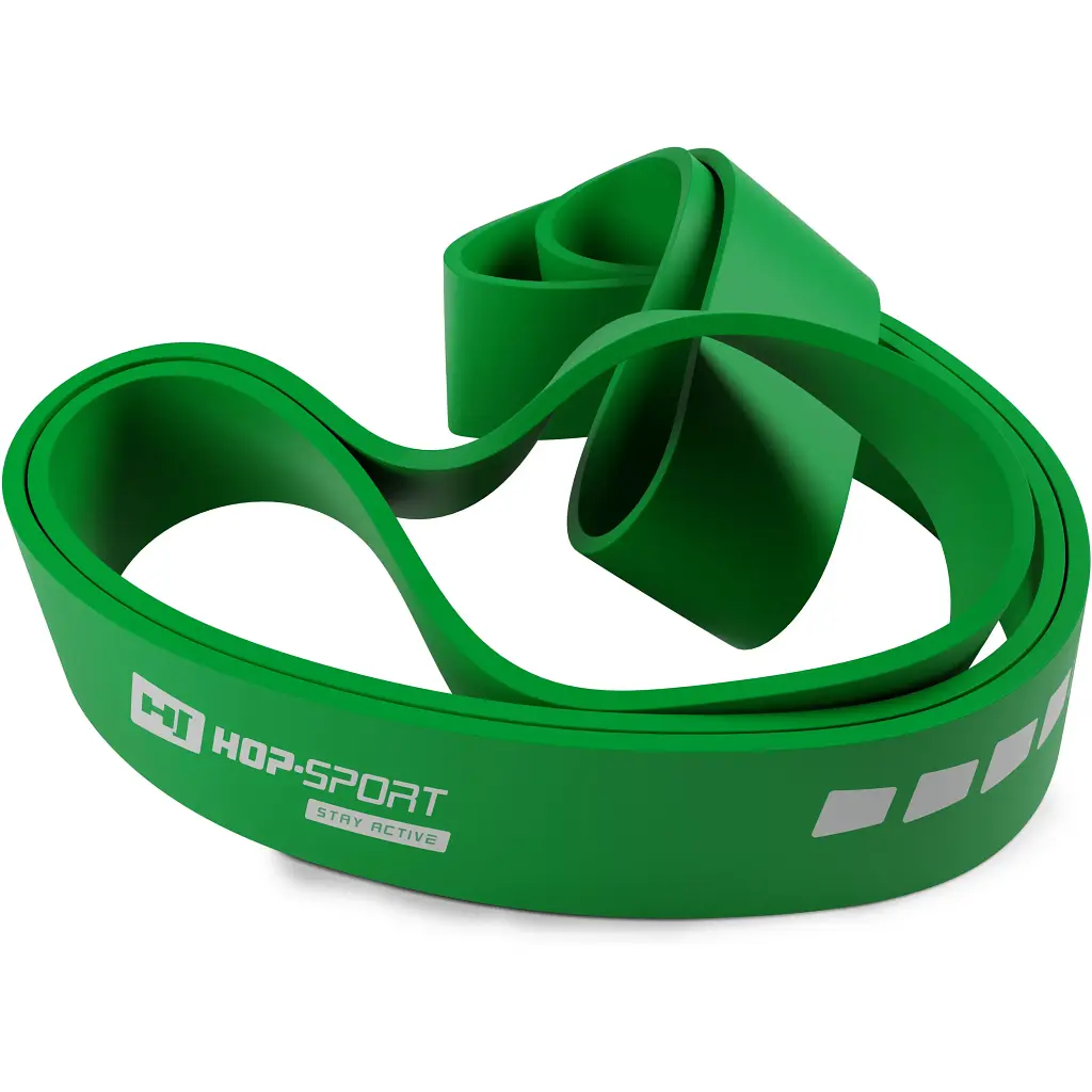 Гумка для фітнесу Hop-Sport 23-57 кг HS-L044RR зелена - фото 5