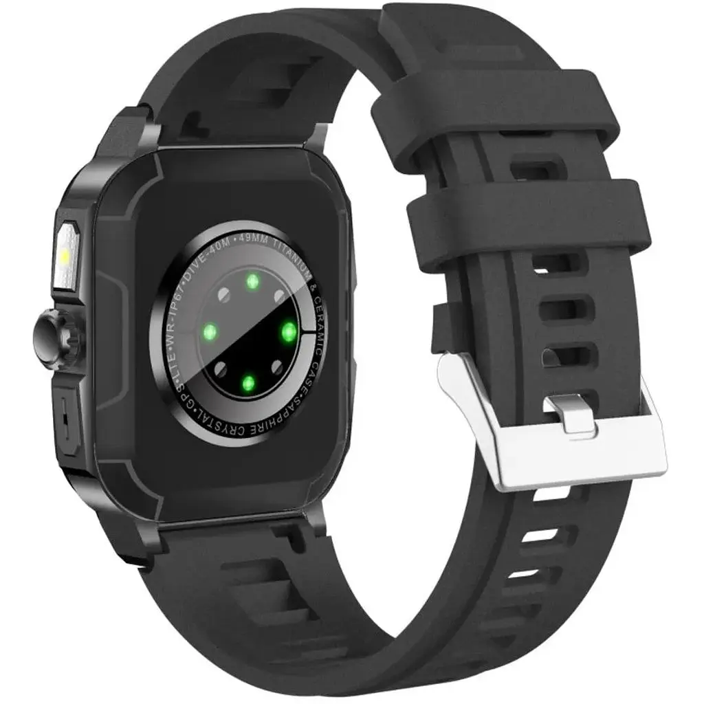 Смарт-годинник W&O X7 Plus IP67 Black - фото 6