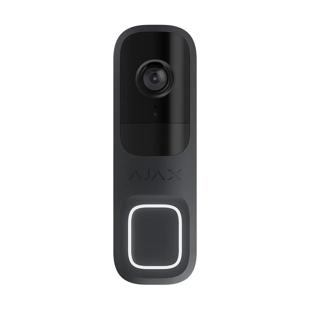 Відеодзвінок з WiFi 4Mp Ajax DoorBell Graphite із вбудованим штучним інтелектом та ІЧ датчиком руху (26-00559) - фото 9
