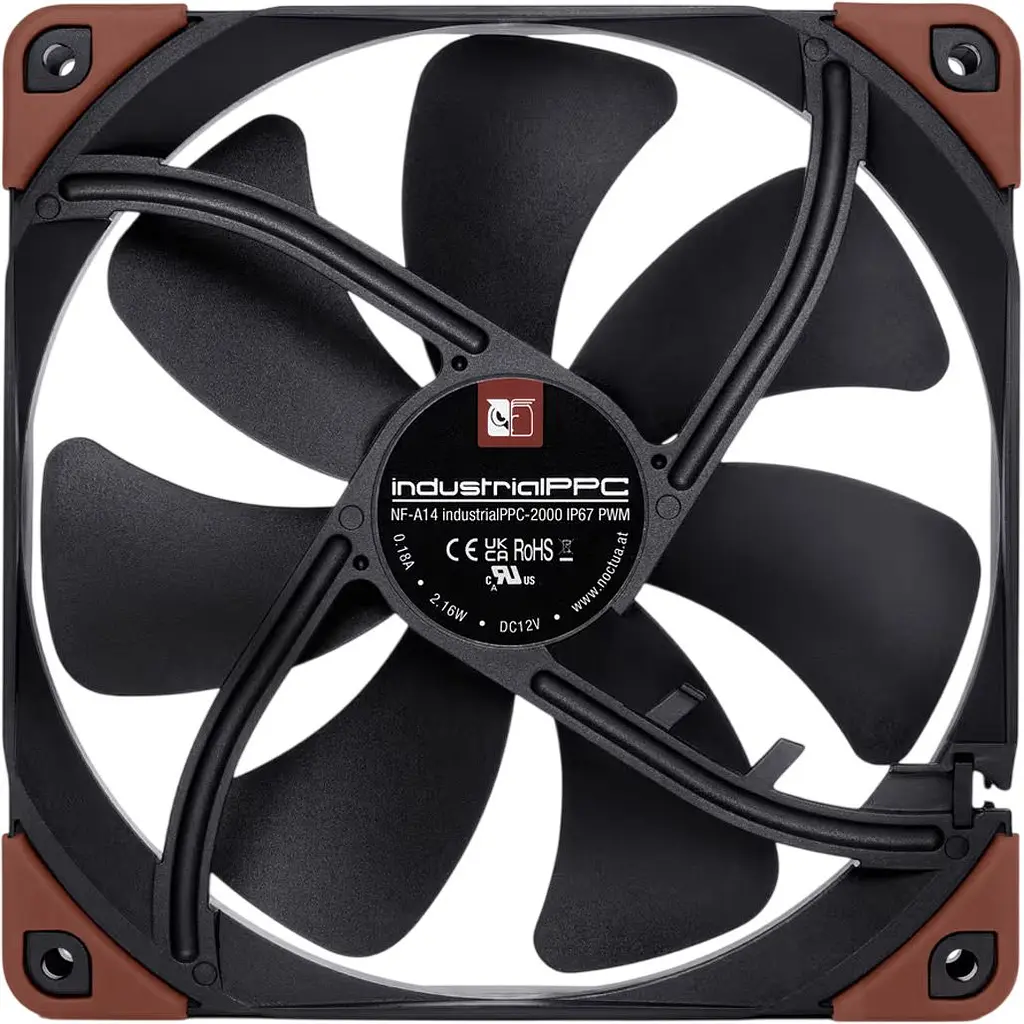 Корпусний вентилятор Noctua NF-A14iPPC-2000 IP67 PWM [168027] - фото 4