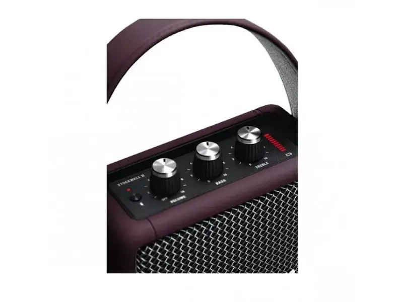 Портативна колонка Marshall Portable Loudspeaker Stockwell II Burgundy (1005231) - фото 3
