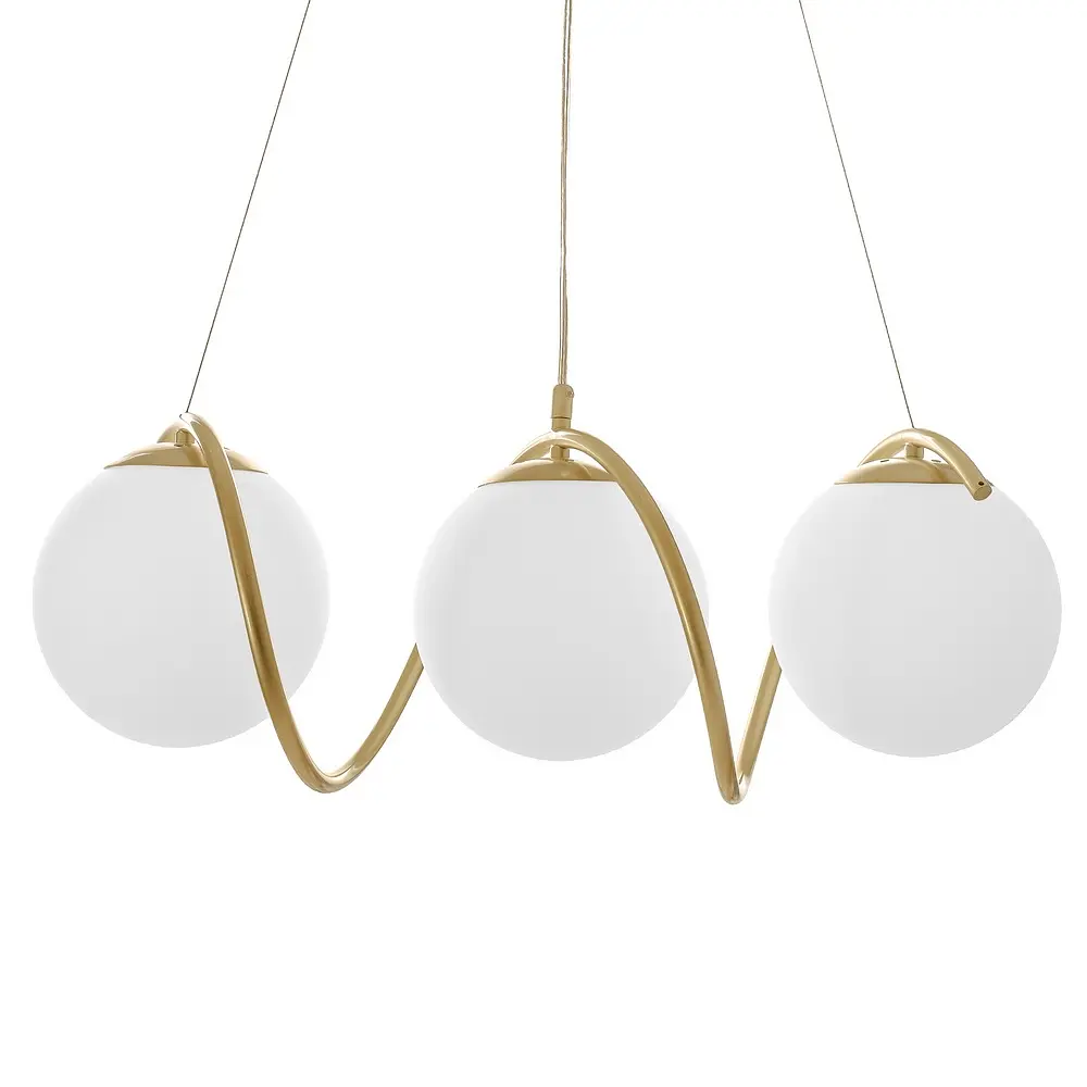 Люстра Brille молекула подвесная E27 60W G (BR-01460S/3) - фото 5