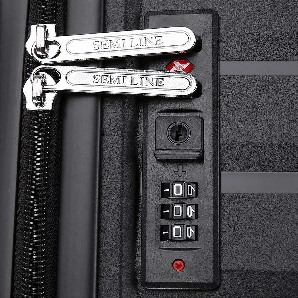 Валіза Semi Line 20" S Black (T5794-1) - фото 7