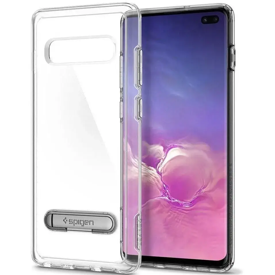 Чохол-накладка Spigen Slim Armor для Samsung Galaxy S10+ SM-G975 Crystal Clear (606CS25394) - фото 3