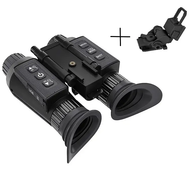 Тактичний бінокль нічного бачення NV8300 Super Light 4K HD 36MP 3D (до 500м) + кріплення FMA L4G24 на шолом - фото 2
