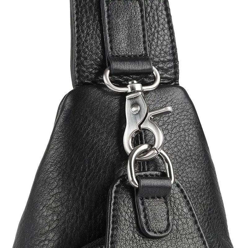 Сумка кожаная мужская Vintage 17х30,5х5,5 см sum0012300 - фото 7