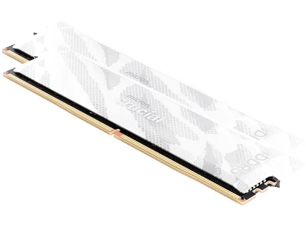Модуль пам'яті Crucial DDR5 32GB (2X16) Pro 6400Mhz Overclocking White EXPO/XMP (CP2K16G64C32U5W) - фото 3