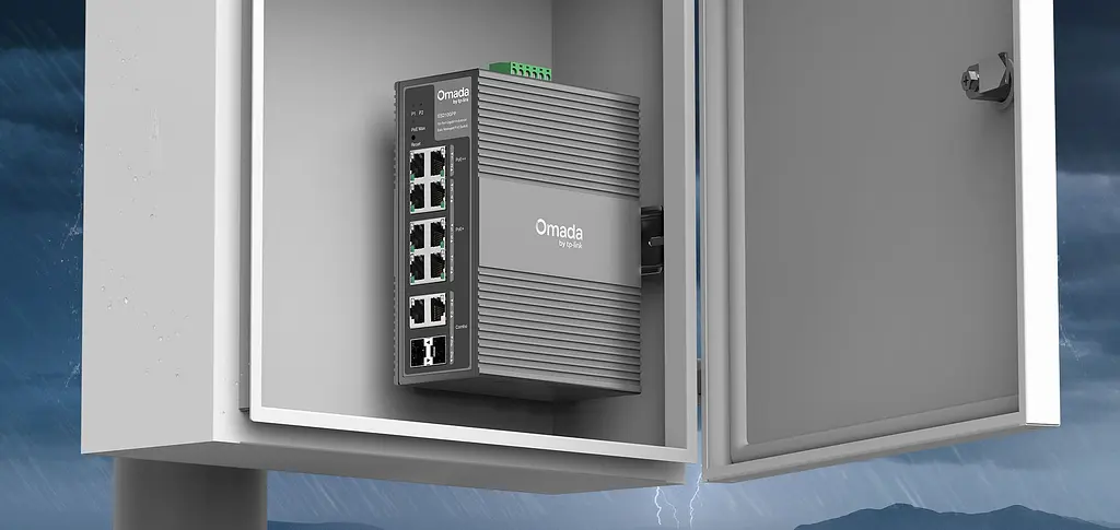 Промисловий комутатор IES210GPP 8xGE (PoE), 120W, 2xGE/SFP, WebSmart TP-Link teh0018290 - фото 4