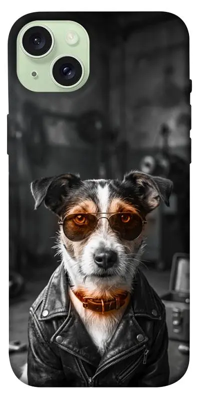 TPU чохол Demsky Jack rassel для Apple iPhone 15 Plus (6.7")