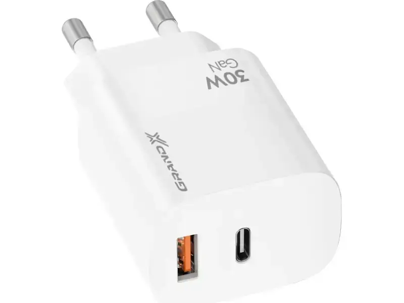 Автомобільний зарядний пристрій Grand-X 30 W White (CH-360W) - фото 2