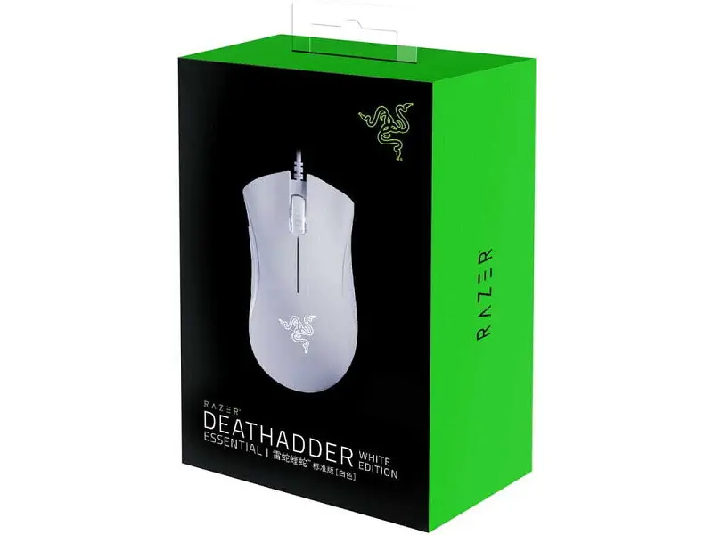 Миша Razer DeathAdder Essential USB White (RZ01-03850200-R3U1) - фото 5