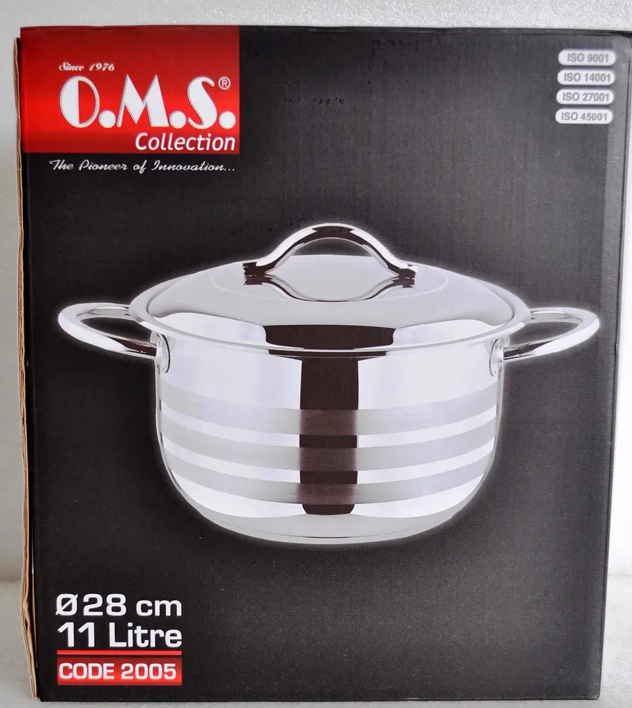 Каструля O.M.S. Collection 2005-28 см 10 л - фото 9